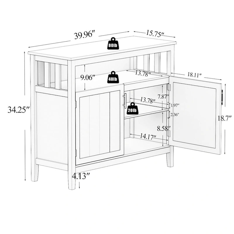 Mueble aparador para cocina