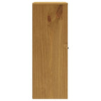 Parte superior para aparador con puertas de cristal - Madera de pino maciza 31,5x14,6x39,4