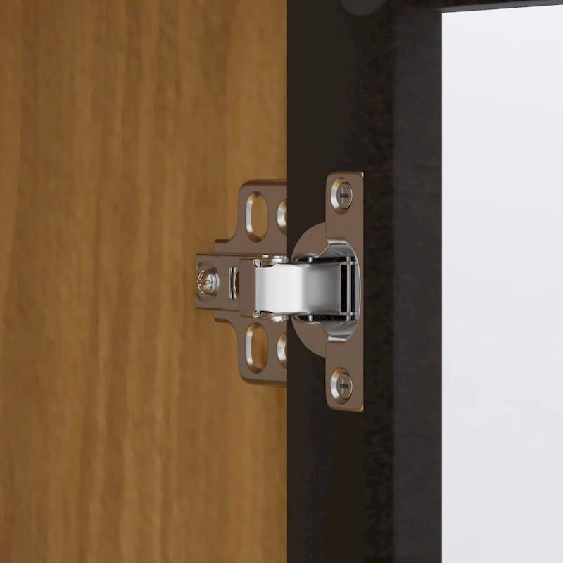 Parte superior para aparador con puertas de cristal - Madera de pino maciza 31,5x14,6x39,4