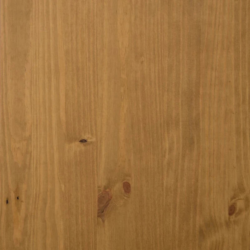 Parte superior para aparador con puertas de cristal - Madera de pino maciza 31,5x14,6x39,4