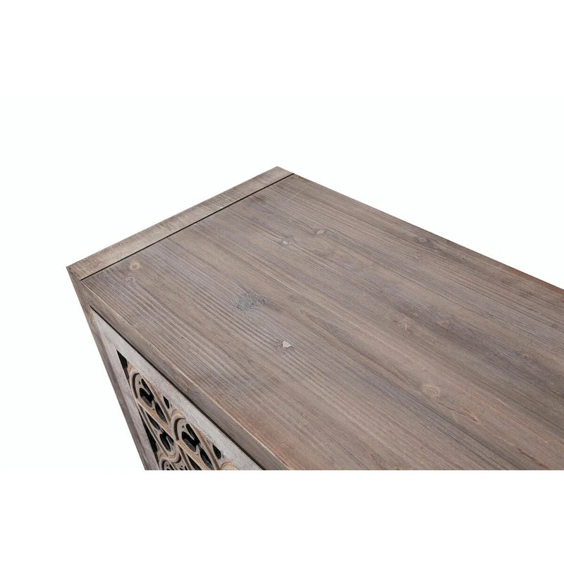 Mueble Americano de Estilo Campestre Hueco de Cuatro Puertas Antiguo