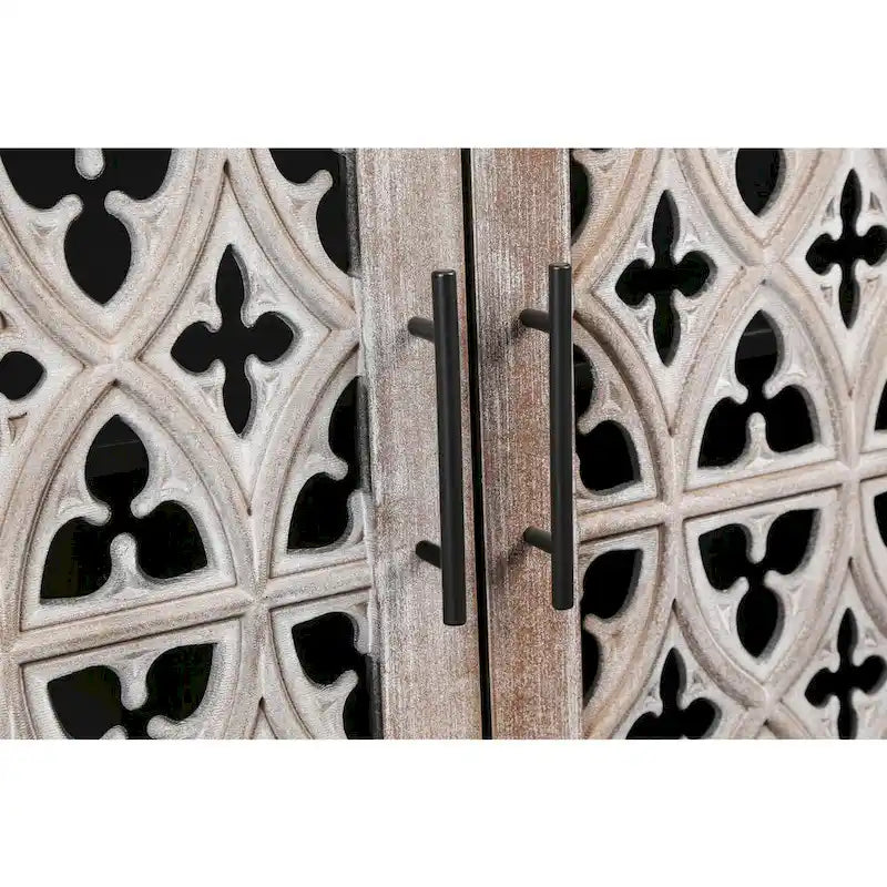 Mueble Americano de Estilo Campestre Hueco de Cuatro Puertas Antiguo