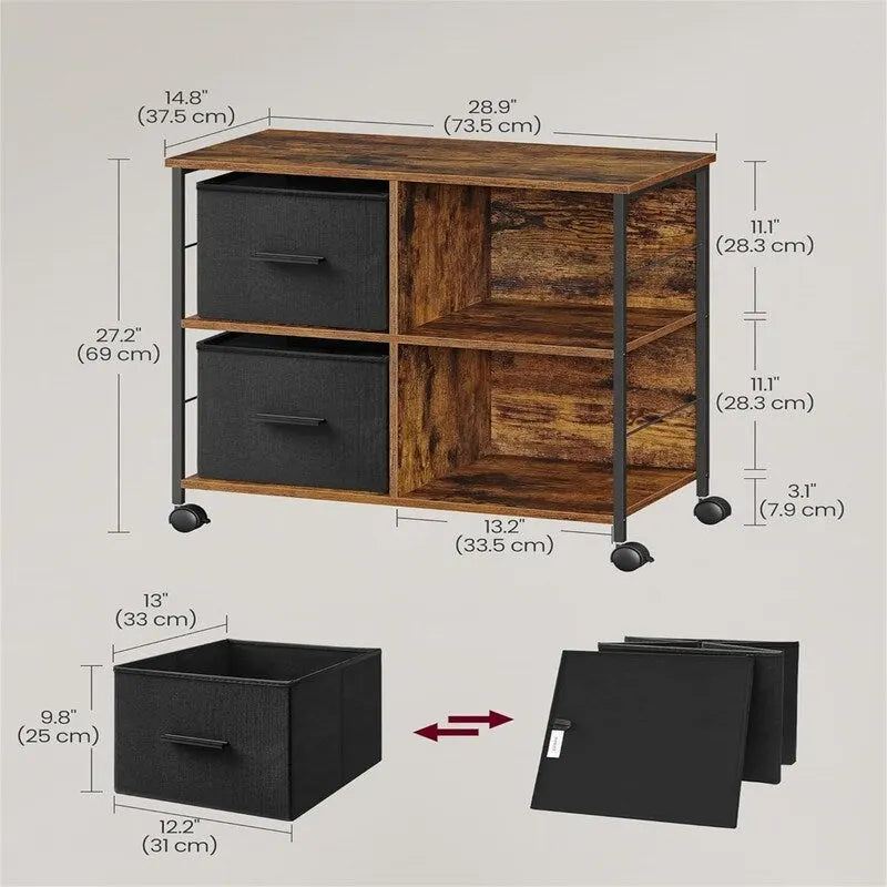 Archivador de 2 cajones