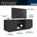 Mueble de TV moderno para televisores de hasta 70 pulgadas