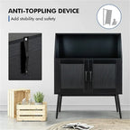 Armario de almacenamiento para bufé - 16D x 31.5W x 40H