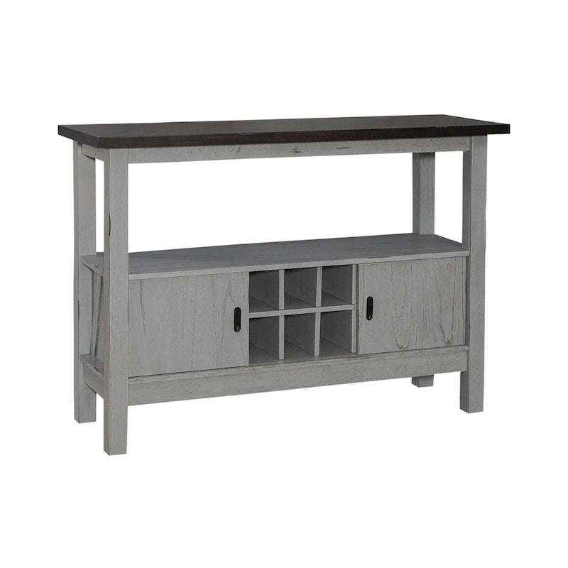 Aparador lateral Smokey Gray Carbon Server