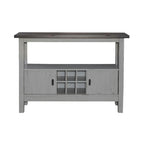 Aparador lateral Smokey Gray Carbon Server