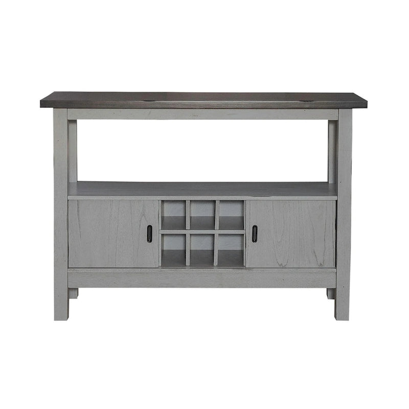 Aparador lateral Smokey Gray Carbon Server