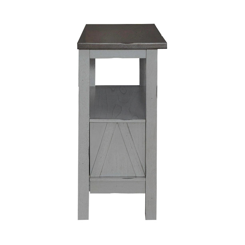 Aparador lateral Smokey Gray Carbon Server