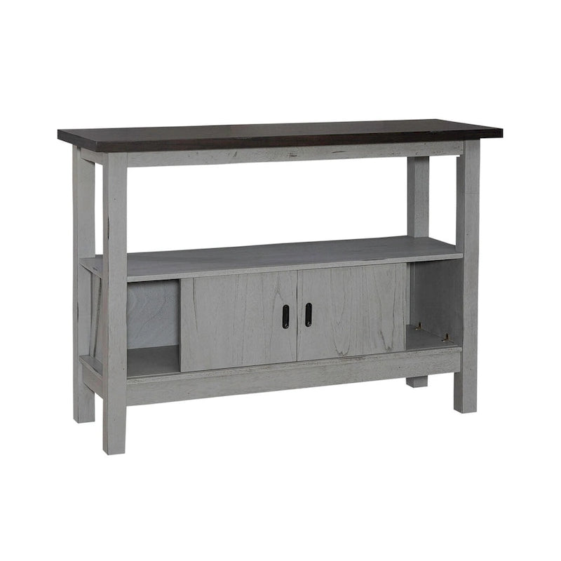 Aparador lateral Smokey Gray Carbon Server