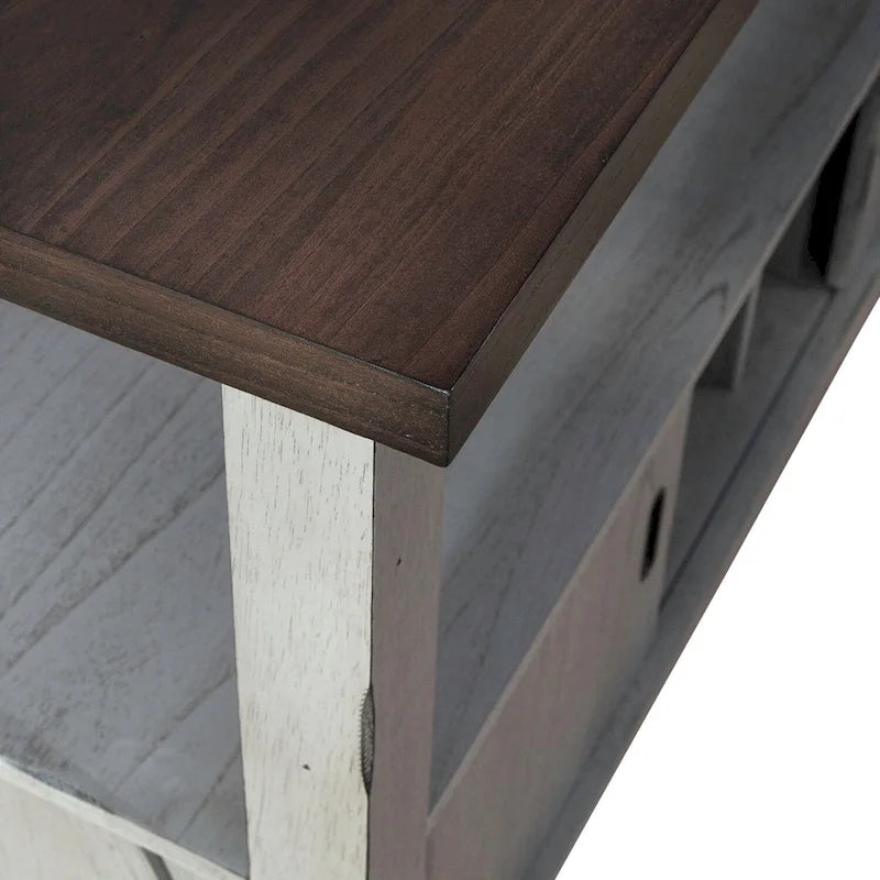 Aparador lateral Smokey Gray Carbon Server