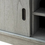 Aparador lateral Smokey Gray Carbon Server