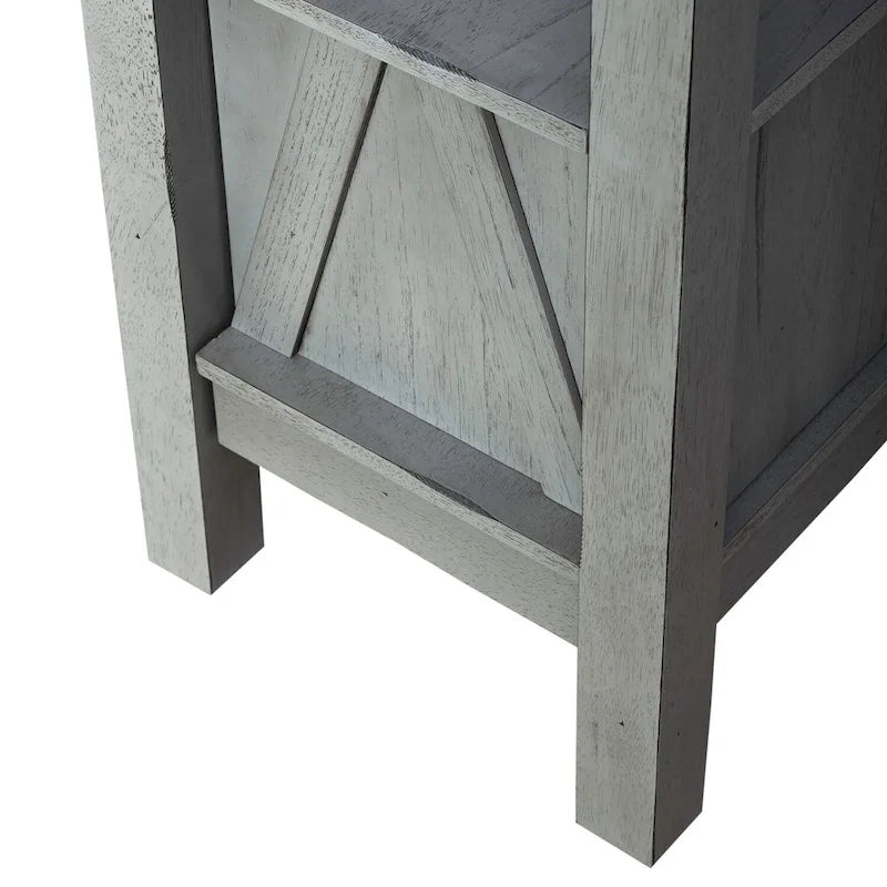 Aparador lateral Smokey Gray Carbon Server
