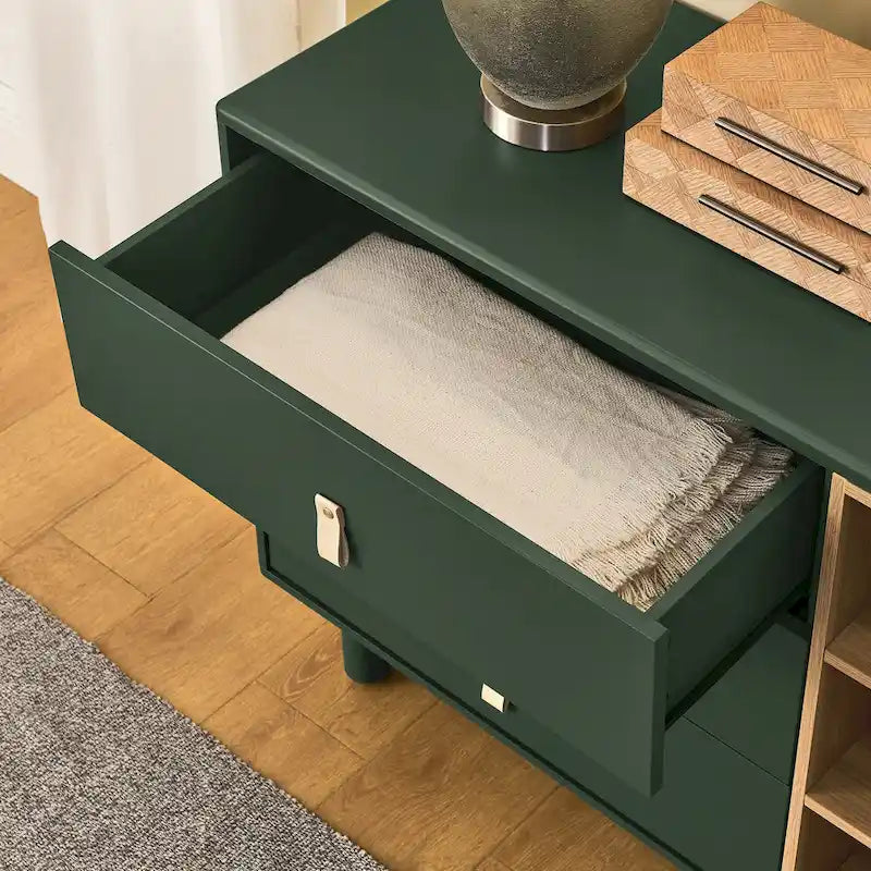 Armario de almacenamiento con puertas y cajones