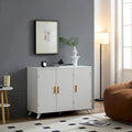 Aparador con mueble buffet de textura ondulada, mueble auxiliar blanco con puerta, estantería moderna para cocina, salón, recibidor