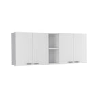 Mueble Superior Doble Puerta, Acabado Blanco