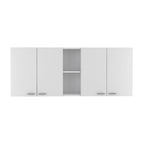 Mueble Superior Doble Puerta, Acabado Blanco