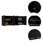 Mueble Superior Doble Puerta, Acabado Blanco