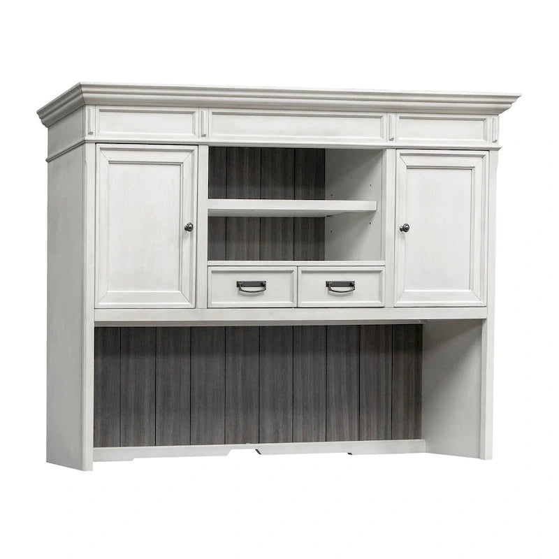 Mueble alto de madera con puertas de rejilla de alambre, Mueble alto de almacenamiento, Armario de oficina, Negro
