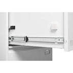 Archivador lateral de 3 cajones, archivadores metálicos con cerradura de tres cajones, archivador de oficina con cajones con cerradura