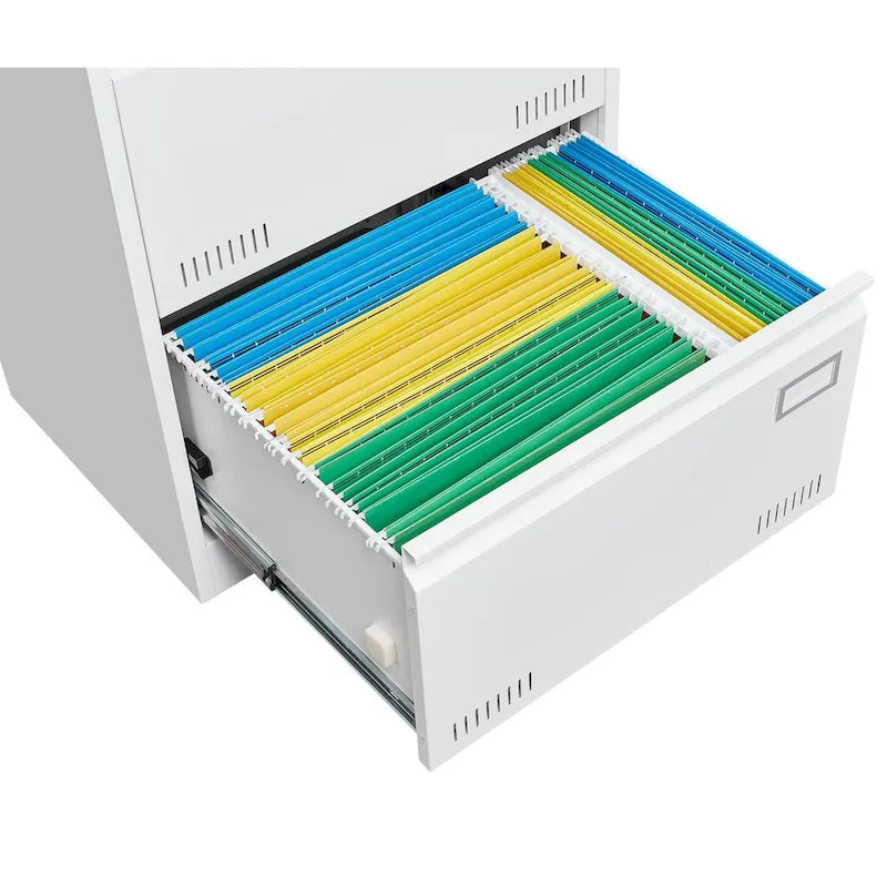 Archivador lateral de 3 cajones, archivadores metálicos con cerradura de tres cajones, archivador de oficina con cajones con cerradura
