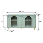 Mueble Auxiliar con Acabado Lacado, Aparador Buffet